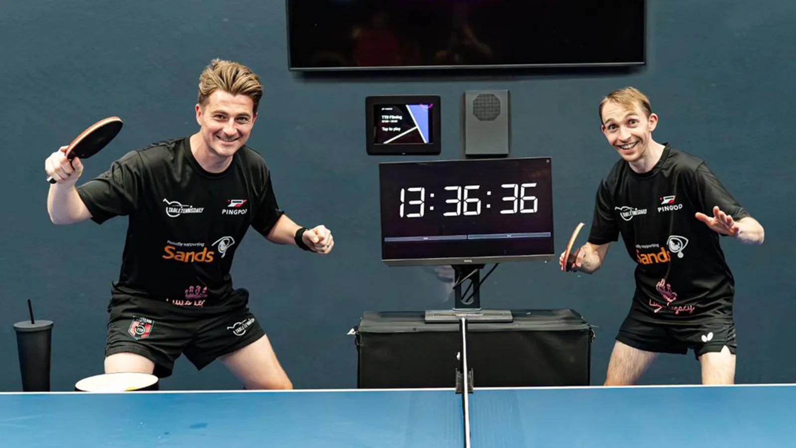 TableTennisDaily with a new world-record: One single rally over 13 hours