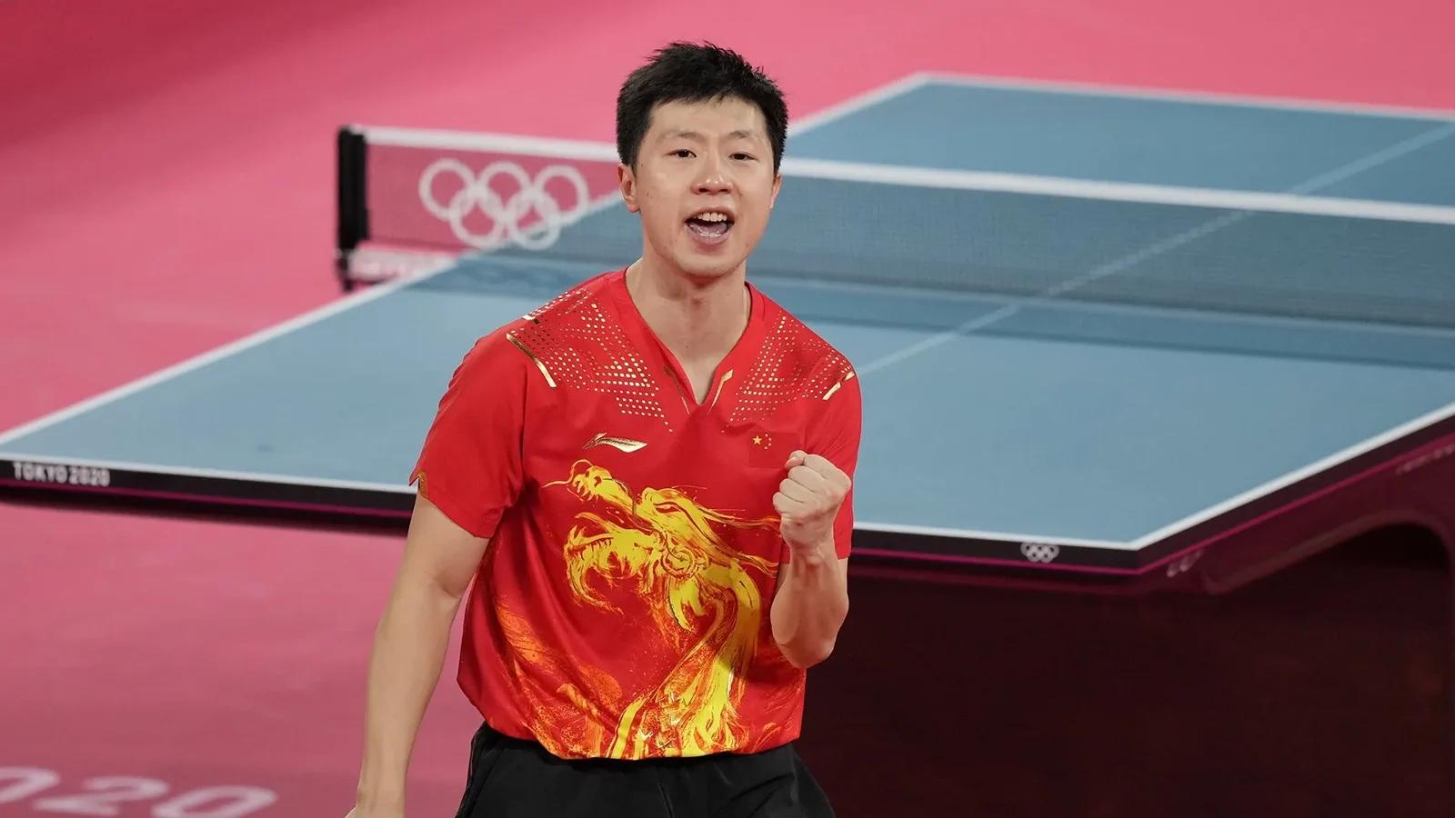 Ma Long Olympic Winner 2020 at Olympics in Tokyo