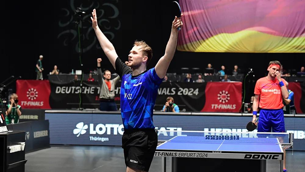 Duda winning the German Championships